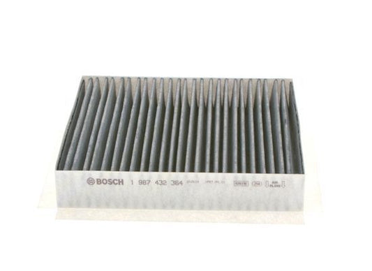 BOSCH 1987432364 Cabin Air Filter 229mm 40mm Height Fits Mercedes-Benz M-Class