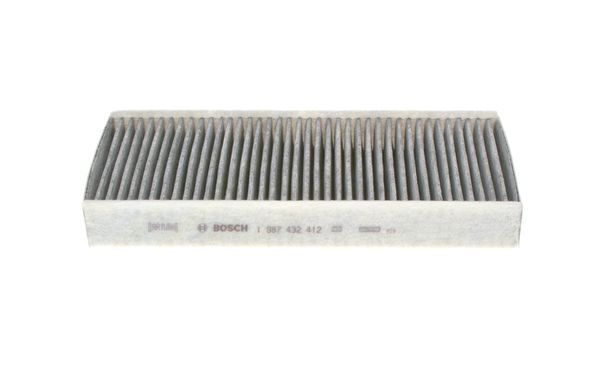BOSCH 1987432412 Cabin Filter 314mm 40mm Height Fits Citroën C5 C6 Peugeot 407