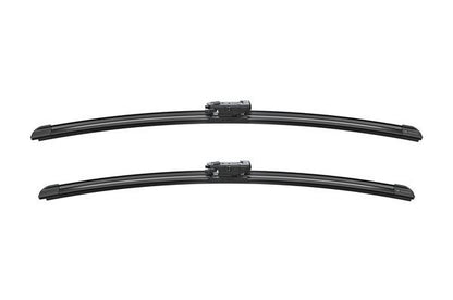 2 x BOSCH AEROTWIN A531S Flat Wiper Blades (Pair) 550/530mm Fits Audi Mercedes