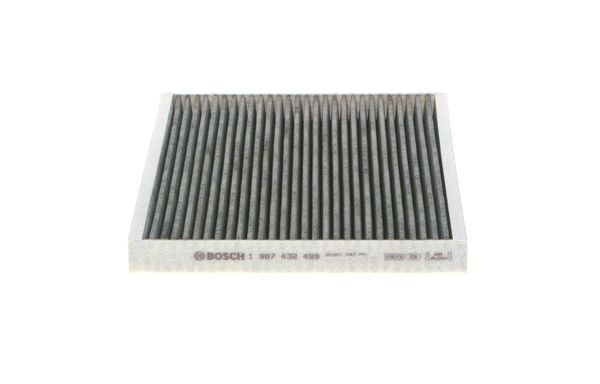 BOSCH 1987432499 Cabin Air Filter 214mm Length Activated Carbon For Smart Fortwo