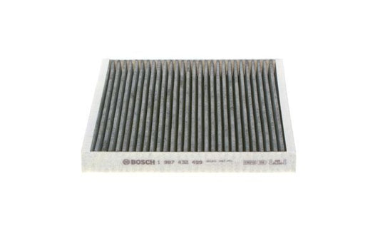 BOSCH 1987432499 Cabin Air Filter 214mm Length Activated Carbon For Smart Fortwo