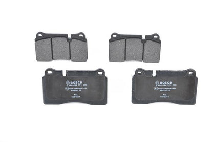 BOSCH 0986494351 Brake Pad Set For Disc Front 17.3mm Thickness Fits Land Rover