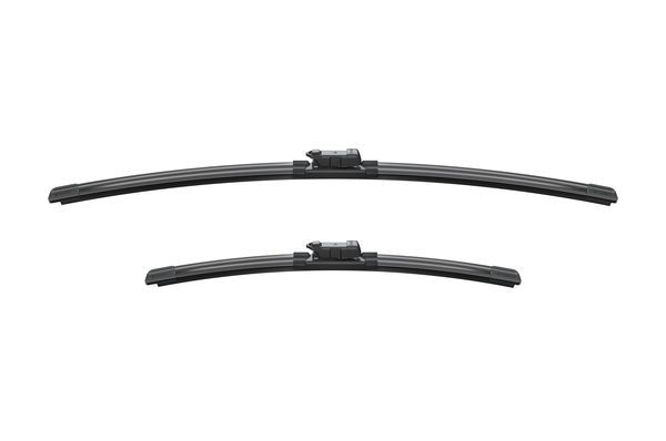 2 x BOSCH AEROTWIN A556S Flat Wiper Blades (Pair) Fits Audi DS Seat Skoda VW