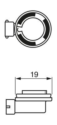 Bosch 1 987 302 085 Spotlight Bulb Fits Alfa Romeo Alpina Audi BMW Cadillac