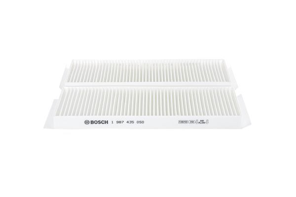 BOSCH 1987435050 Cabin Air Filter 250mm Length Particulate Fits Hyundai i20