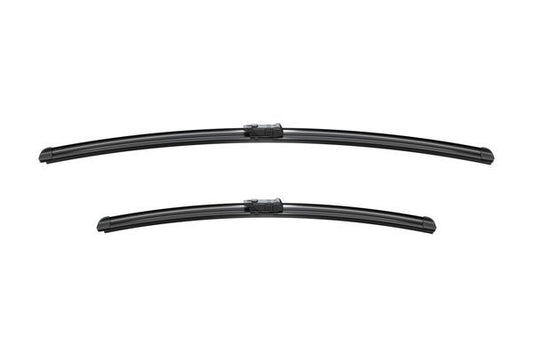 2 x BOSCH AEROTWIN A587S Flat Wiper Blades (Pair) 680/515mm Fits Audi Bentley