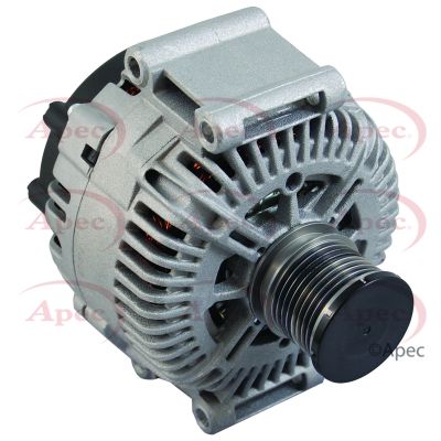Alternator with Belt Pulley APEC AAL1723 Fits Mercedes-Benz GL-Class R-Class