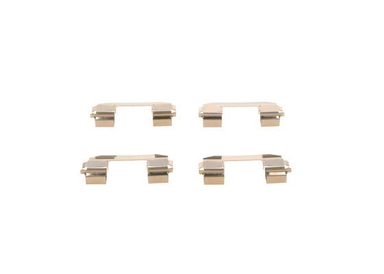 BOSCH 1987474344 Disc Brake Pad Accessory Kit Front Fits Hyundai Kia Ssangyong