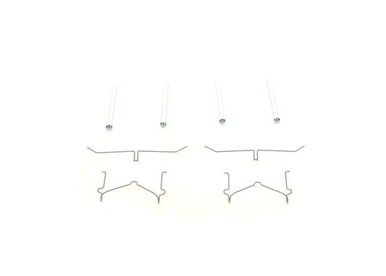 BOSCH 1987474350 Disc Brake Pad Accessory Kit Fitting Set Front Fits Toyota VW