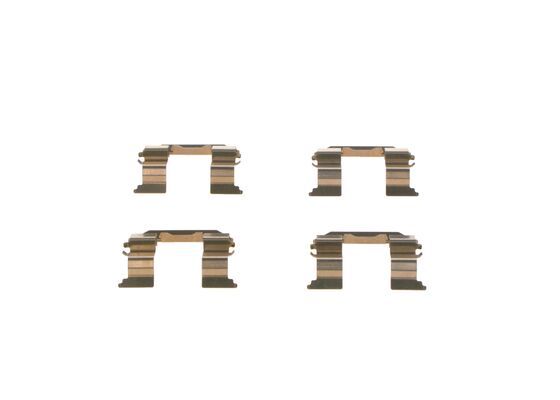 BOSCH 1987474369 Brake Pad Accessory Fitting Kit Front Fits Nissan Almera