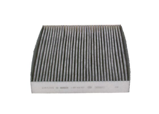 BOSCH 1987435607 Cabin Air Filter 247.5mm Length Activated Carbon For Volvo XC40
