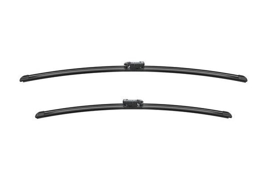 2 x BOSCH AEROTWIN A718S Flat Wiper Blades (Pair) Fits Citroen DS Ford Opel Vaux