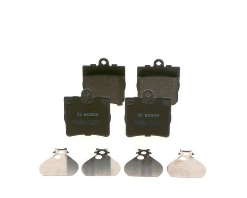 BOSCH 0986494016 Brake Pad Set For Disc Brake Rear Fits Mercedes-Benz C-Class