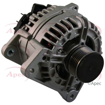 Alternator with Belt Pulley APEC AAL1151 Fits Renault Clio Modus / Grand Modus