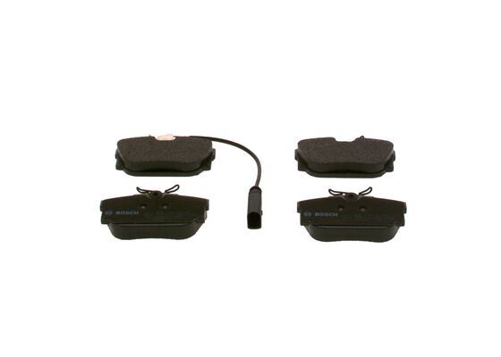 BOSCH 0986494051 Brake Pad Set For Disc Brake Rear 16.5mm Thickness Fits VW