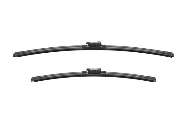 2 x BOSCH AEROTWIN A860S Flat Wiper Blades (Pair) 600/475mm Fits Audi Skoda VW