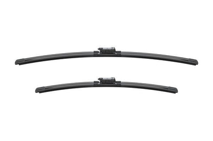2 x BOSCH AEROTWIN A860S Flat Wiper Blades (Pair) 600/475mm Fits Audi Skoda VW