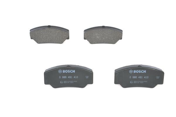 BOSCH 0986491410 Disc Brake Pad Set Front Low-Metallic Fits Ford Transit
