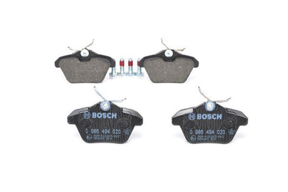 BOSCH 0986494020 Disc Brake Pad Set Rear Low-Metallic For Alfa Romeo 156 164 166
