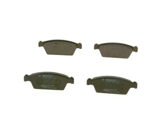 BOSCH 0986494066 Disc Brake Pad Set Front Low-Metallic For Daewoo Tico Mazda Az1