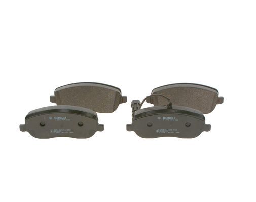 BOSCH 0986494068 Brake Pad Set For Disc Front Low-Metallic Fits Fiat Croma