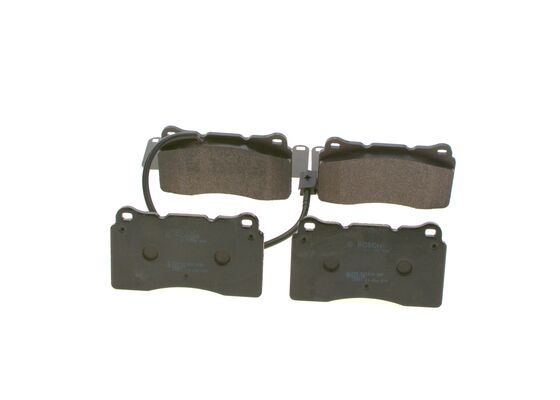 BOSCH 0986494069 Disc Brake Pad Set Front Low-Metallic Fits Alfa Romeo 156