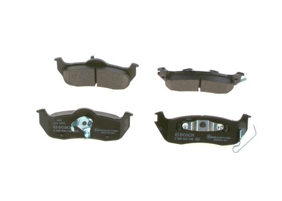 BOSCH 0986494142 Disc Brake Pad Set Rear Fits Jeep Commander Grand Cherokee