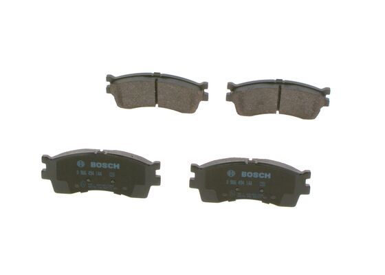 BOSCH 0986494144 Disc Brake Pad Set Front Low-Metallic Fits Kia Rio Shuma