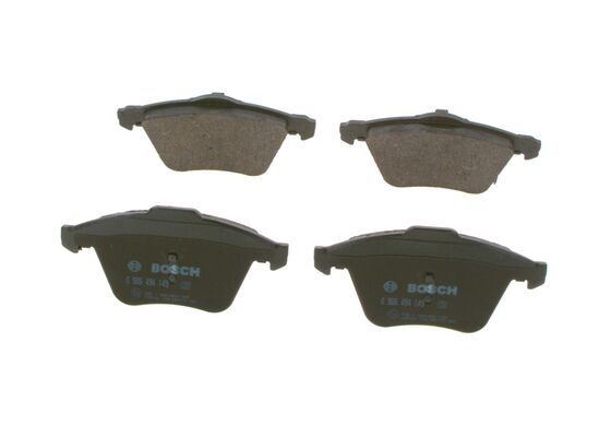 BOSCH 0986494149 Disc Brake Pad Set Front Low-Metallic Fits Mazda Mazda6