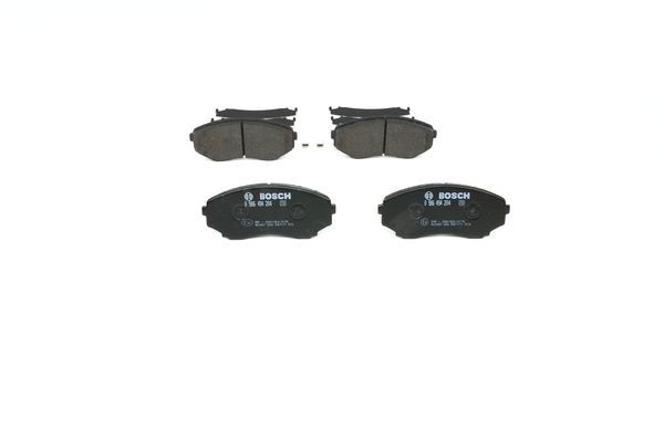 BOSCH 0986494204 Brake Pad Set For Disc Front Low-Metallic Fits Mazda MPV