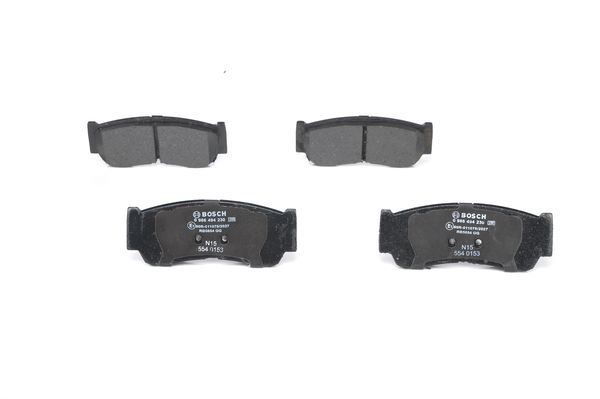 BOSCH 0986494230 Disc Brake Pad Set Rear Fits Hyundai H-1/Starex H-1 Santa Fe