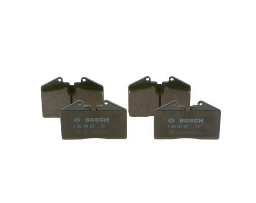 BOSCH 0986494267 Disc Brake Pad Set Rear Low-Metallic Fits Audi Ferrari Porsche