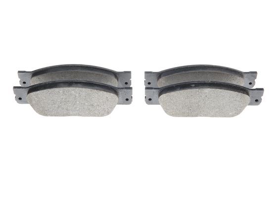 BOSCH 0986494355 Disc Brake Pad Set Front Low-Metallic Fits Jaguar S-Type XJ