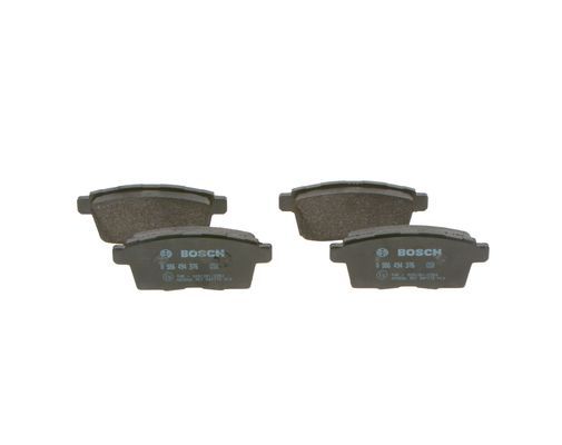 BOSCH 0986494376 Disc Brake Pad Set Rear Low-Metallic Fits Mazda CX-7 CX-9