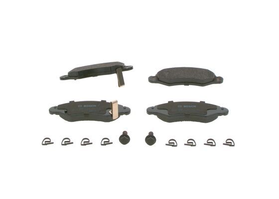 BOSCH 0986494458 Brake Pads Front 15.5mm Thickness Fits Subaru Suzuki Vauxhall