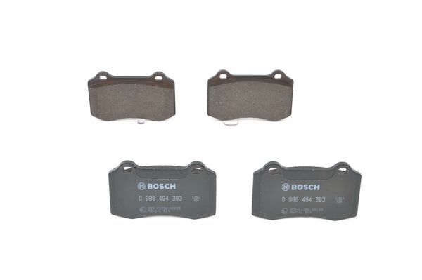 BOSCH 0986494393 Disc Brake Pad Set Front Fits Citroën DS Jaguar Peugeot Volvo