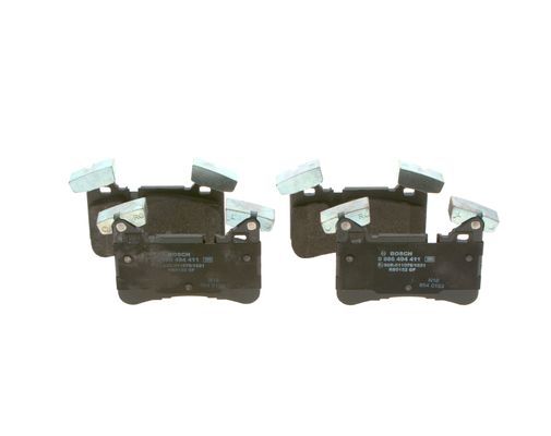 BOSCH 0986494411 Disc Brake Pad Set Rear Fits Mercedes C-Class CLS E-Class SL