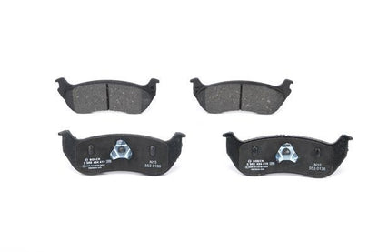 BOSCH 0986494419 Disc Brake Pad Set Rear Low-Metallic Fits Jeep Cherokee