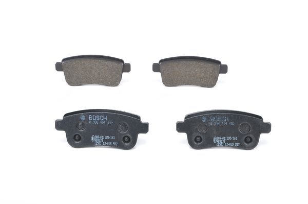 BOSCH 0986494452 Brake Pad Set For Disc Low-Metallic Fits RENAULT DACIA