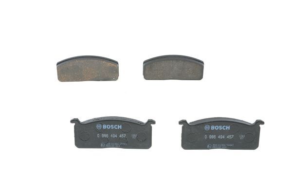 BOSCH 0986494457 Brake Pad Set Low-Metallic W/ Mounting Manual Fits TOYOTA LEXUS