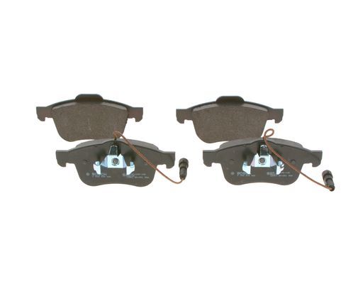 BOSCH 0986494465 Disc Brake Pad Set Front Low-Metallic Fits Alfa Romeo Giulietta