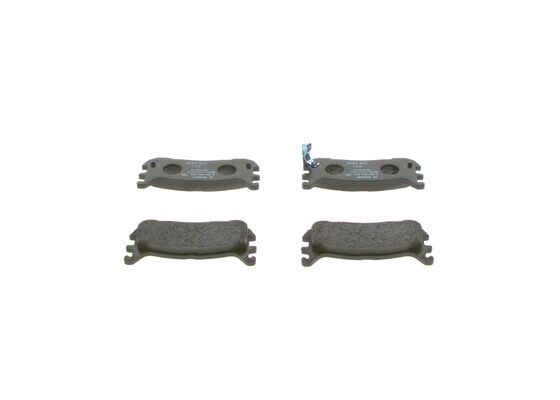 BOSCH 0986494482 Brake Pad Set For Disc Rear Low-Metallic Fits Mazda MX-5