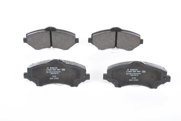 BOSCH 0986494493 Disc Brake Pad Set Front Fits Chrysler Dodge Fiat Jeep