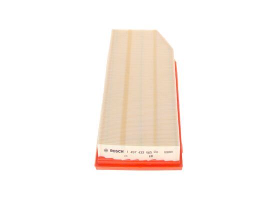 BOSCH 1457433065 Air Filter 379mm Length Insert 57.5mm Height Fits Mercedes-Benz
