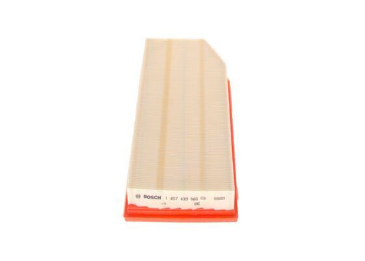 BOSCH 1457433065 Air Filter 379mm Length Insert 57.5mm Height Fits Mercedes-Benz