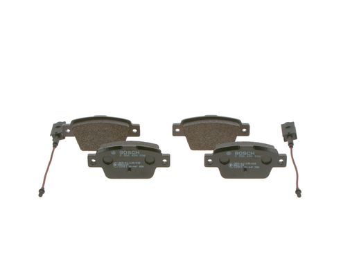 BOSCH 0986494536 Brake Pad Set Rear Low-Metallic Fits Fiat Bravo Lancia Delta