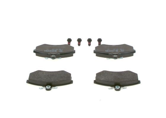 BOSCH 0986494544 Disc Brake Pad Set Front Rear Low-Metallic Fits AUDI VW