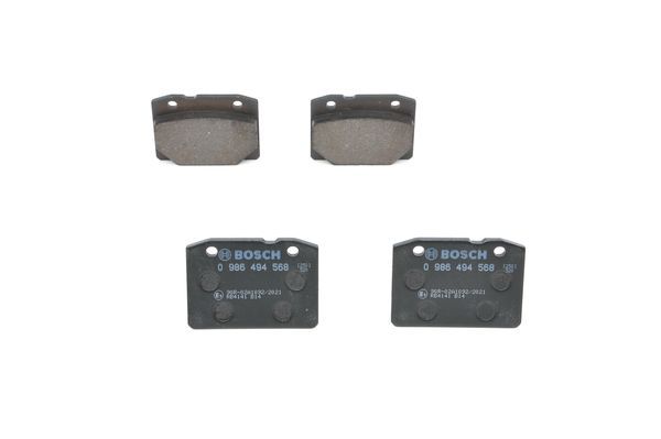 BOSCH 0986494568 Disc Brake Pad Set Front Fits Lada 1200-1600 Riva Toscana