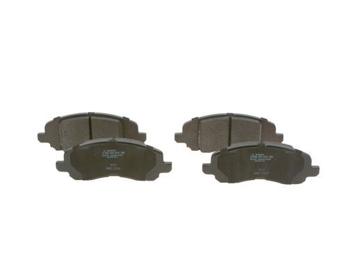 BOSCH 0986494575 Disc Brake Pad Set Front Low-Metallic Fits Jeep Compass Patriot