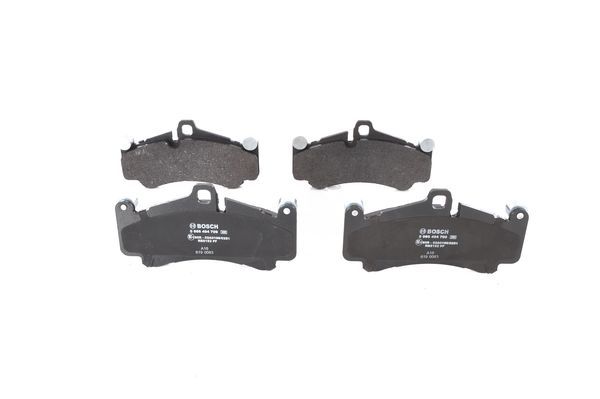 BOSCH 0986494709 Disc Brake Pad Set Front Low-Metallic Fits Porsche 911